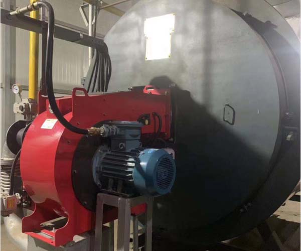 6吨导锅炉30mg低氮点火调试成功